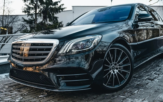 Mercedes-Benz Klasa S cena 339900 przebieg: 132354, rok produkcji 2018 z Piekary Śląskie małe 154